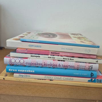Cupcake/taartdecoratie boeken GRATIS