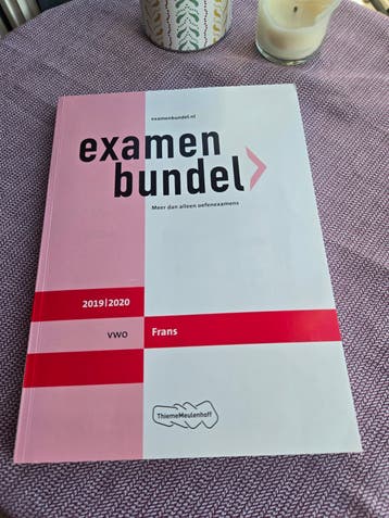 Examenbundel Frans VWO 2019/2020