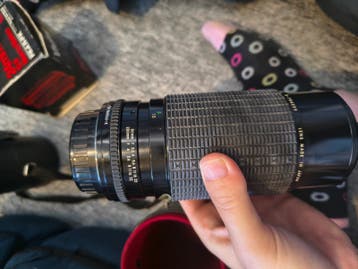 Antieke cameralenzen: Vivitar, Sigma, Izumar (gratis)