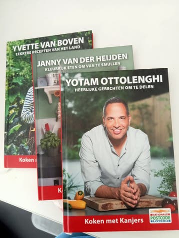 kookboekjes Postcode loterij