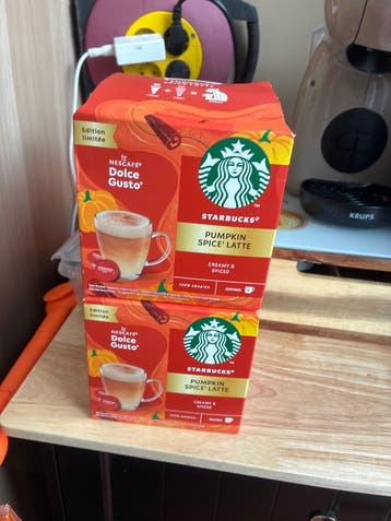 Starbucks Pumpkin Spice Latte Dolce Gusto cups (2 stuks)