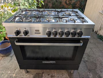 La Germania fornuis met oven (90x60)
