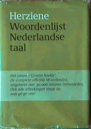 Herziene woordenlijst van de Nederlandse taal
