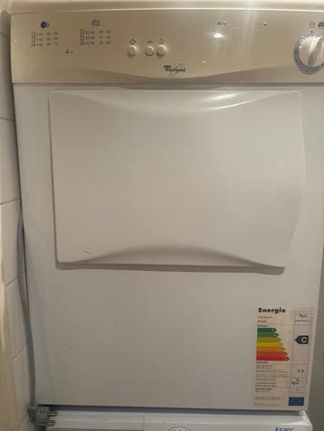 Whirlpool AWZ MAGIC E wasdroger - Energieklasse C
