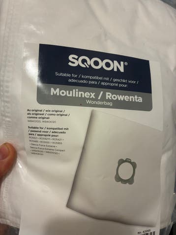 20 x Stofzuigerzakken voor Moulinex / Rowenta Wonderbag