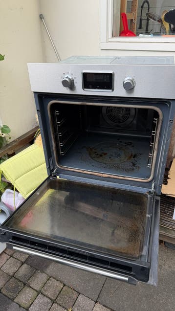 Gratis Inbouw oven - klein defect (thermostaat)