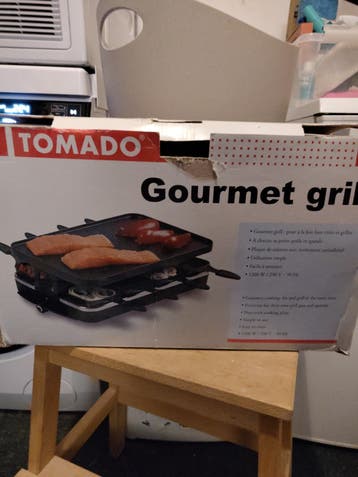 Tomado Gourmet Grill - Raclette voor Gezellige Avonden