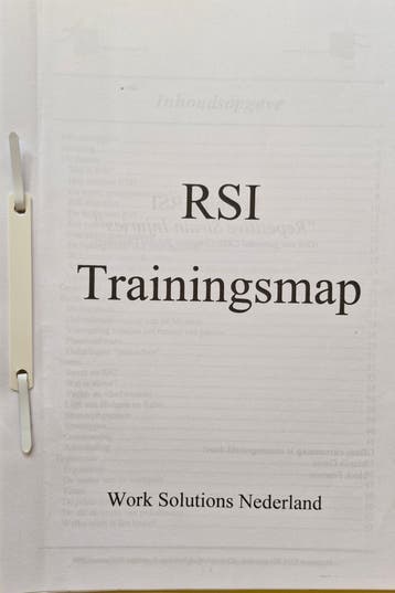 RSI Trainingsmap - Work Solutions Nederland