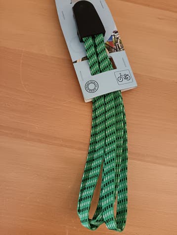 GROEN Snelbinder SET NIEUW! Fiets * (zie beschrijving)