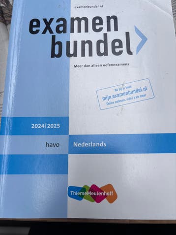 Examenbundel Nederlands 2024/2025