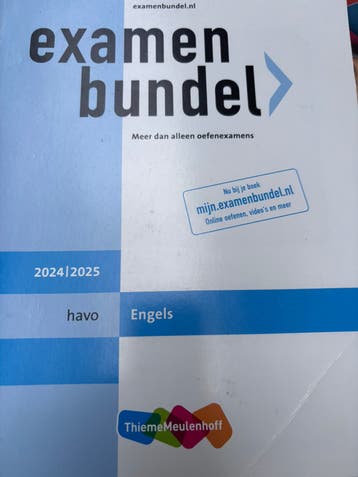 Examenbundel Engels