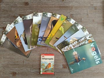 Vogels tijdschriften en boekje - diverse edities