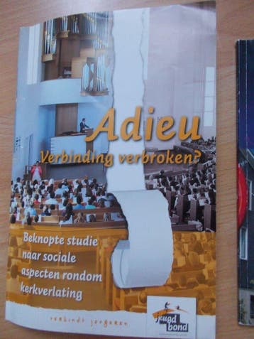 Boekje/brochure, Adieu.