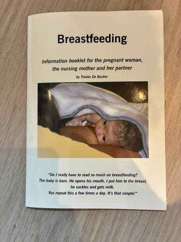Breastfeeding guide, information book