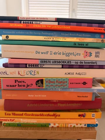 Kinder lees- en voorleesboeken (diverse titels)
