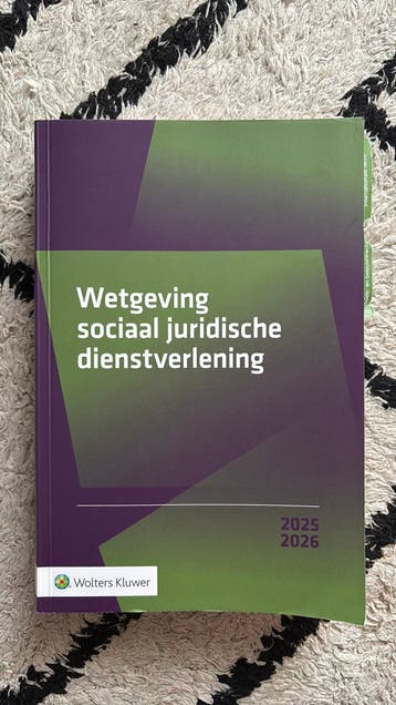 Wetgeving sociaal juridische dienstverlening