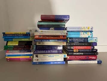 Diverse studieboeken Economie, Bedrijfskunde, Recht