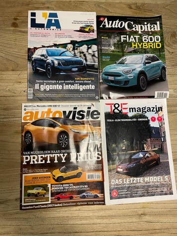 Gratis Autovisie, AutoCapital, L'Automobile, T&E Magazin