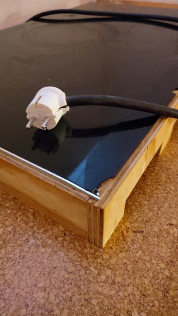 Siemens Inductiekookplaat 5 zones - 230V // glas beschadigd