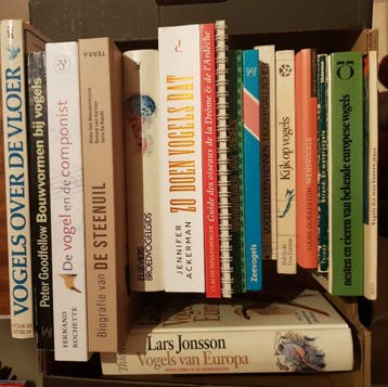 vogelboeken en -geluids cd's