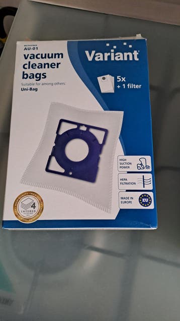 Twee gratis doosjes stofzuigerzakken - Variant  Microfiber