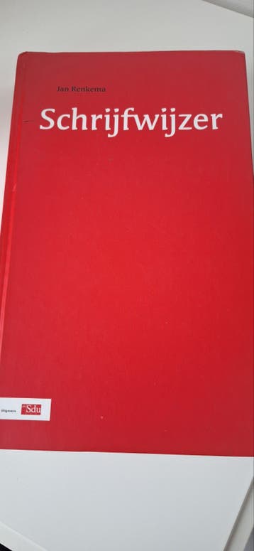 Schrijfwijzer - Jan Renkema (Rode Editie)