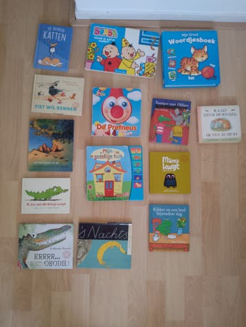 Diverse kinderboeken - Bumba, Kikker, Fiet wil Rennen
