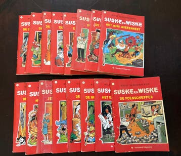 Suske en Wiske mini stripboeken albums, beperkte oplage