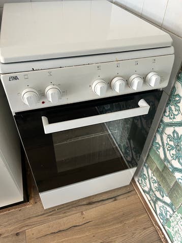 ETNA Vrijstaand Gasfornuis met Oven - Wit