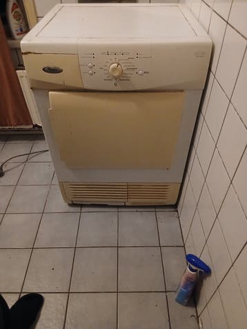 Defecte whirlpool wasdroger - Gebruikt