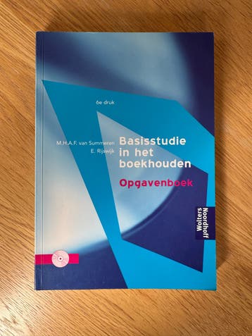 Basisstudie in het boekhouden Opgavenboek 6e druk