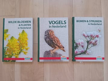 Natuurboeken: Wilde Bloemen, Vogels, Bomen & Struiken