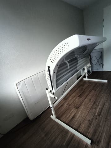 Zonnebank met of zonder bed en matras