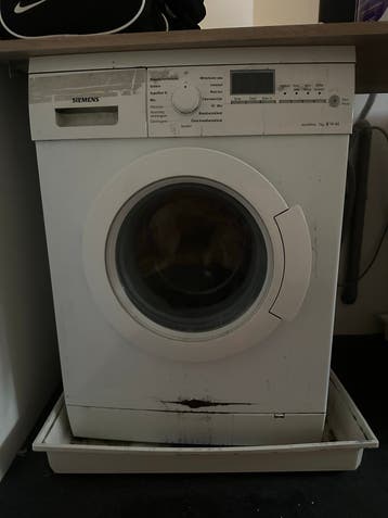Gratis af te halen: Siemens wasmachine (17 jaar) vanaf 7-11