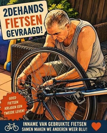 Gratis fietsen gevraagd (Rotterdam en omstreken)