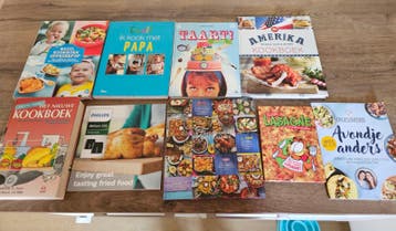 Diverse kookboeken - Gratis af te halen