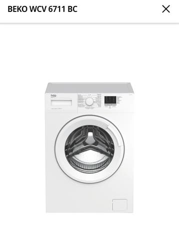 Beko wasmachine
