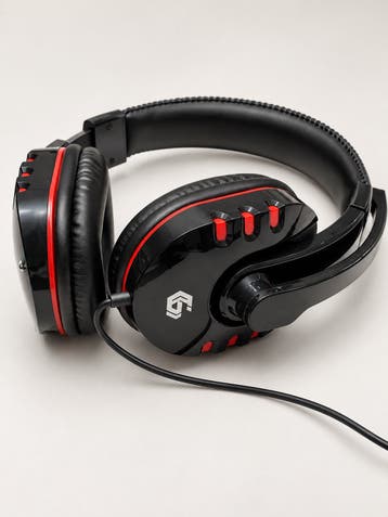 NIEUW Gaming Headset met Microfoon - Zwart/Rood
