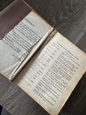 oud woordenboek