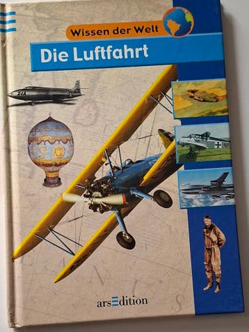 Duitstalig boekje Die Luftfahrt