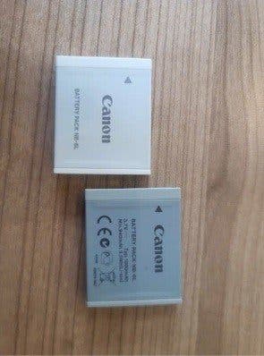 Canon accu NB-6L, 2 stuks. Gratis afhalen