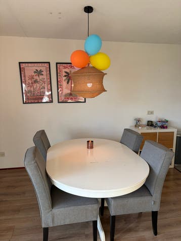 Uitschuifbare ronde eettafel ikea