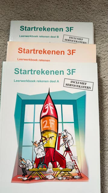 Startrekenen 3F Leerwerkboeken (deel A & B)