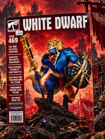 White Dwarf Magazines groot partij