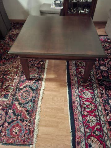 Salontafel donker eiken