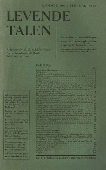 Gratis: Levende Talen