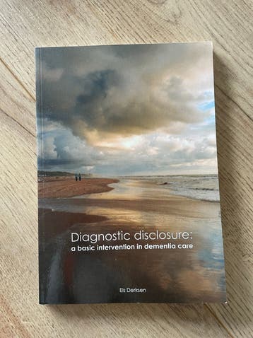 Diagnostic disclosure: a basic intervention in dementia care