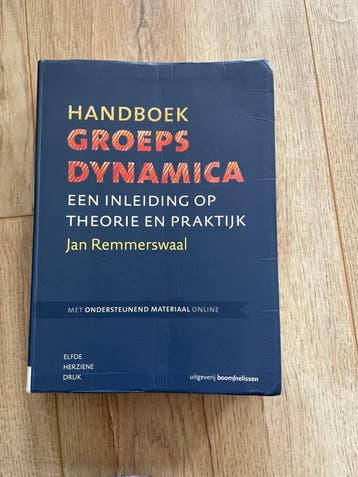 Handboek Groepsdynamica - Jan Remmerswaal