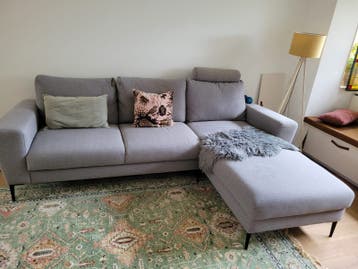 Gratis loungebank grijs