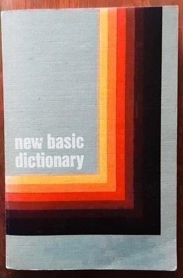 New basic dictionary - Friedrich Pollmann